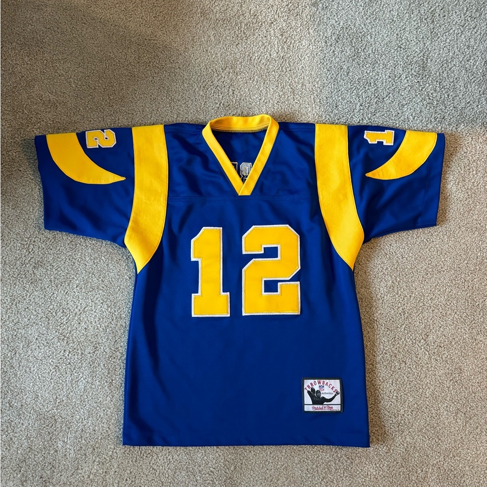Mitchell & Ness Los Angeles Rams James Harris Throwback Jersey